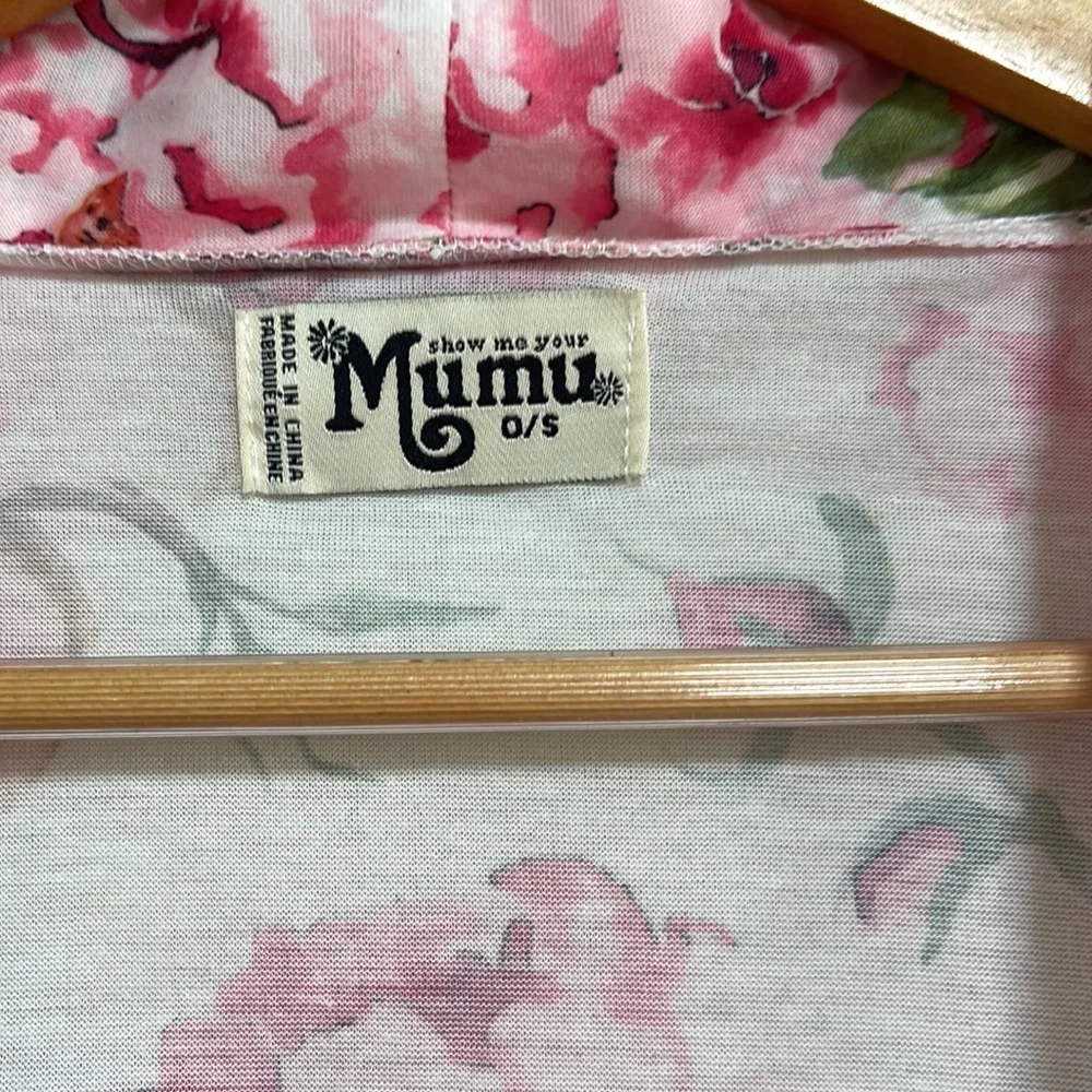 NWOT Show Me Your Mumu Bride Robe -Garden Of Blooms - Picture 3 of 5